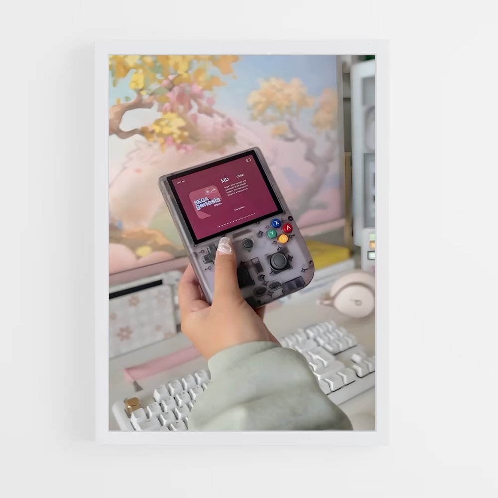 Poster Handheld Gaming – affiche Consoles (vue 3)